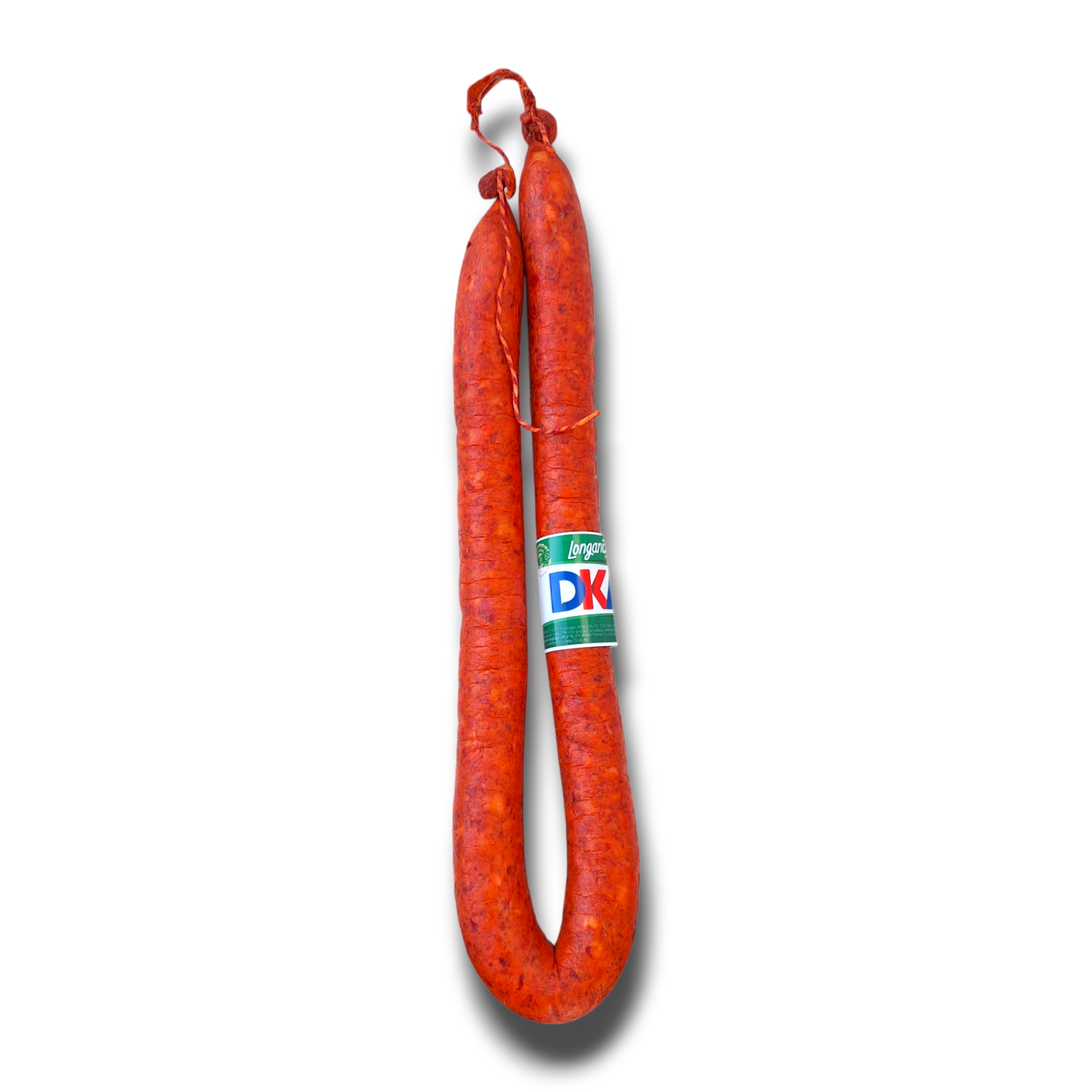 Longaniza de cerdo DKAR paquete con 2 pz de aprox. 600 grs cada una