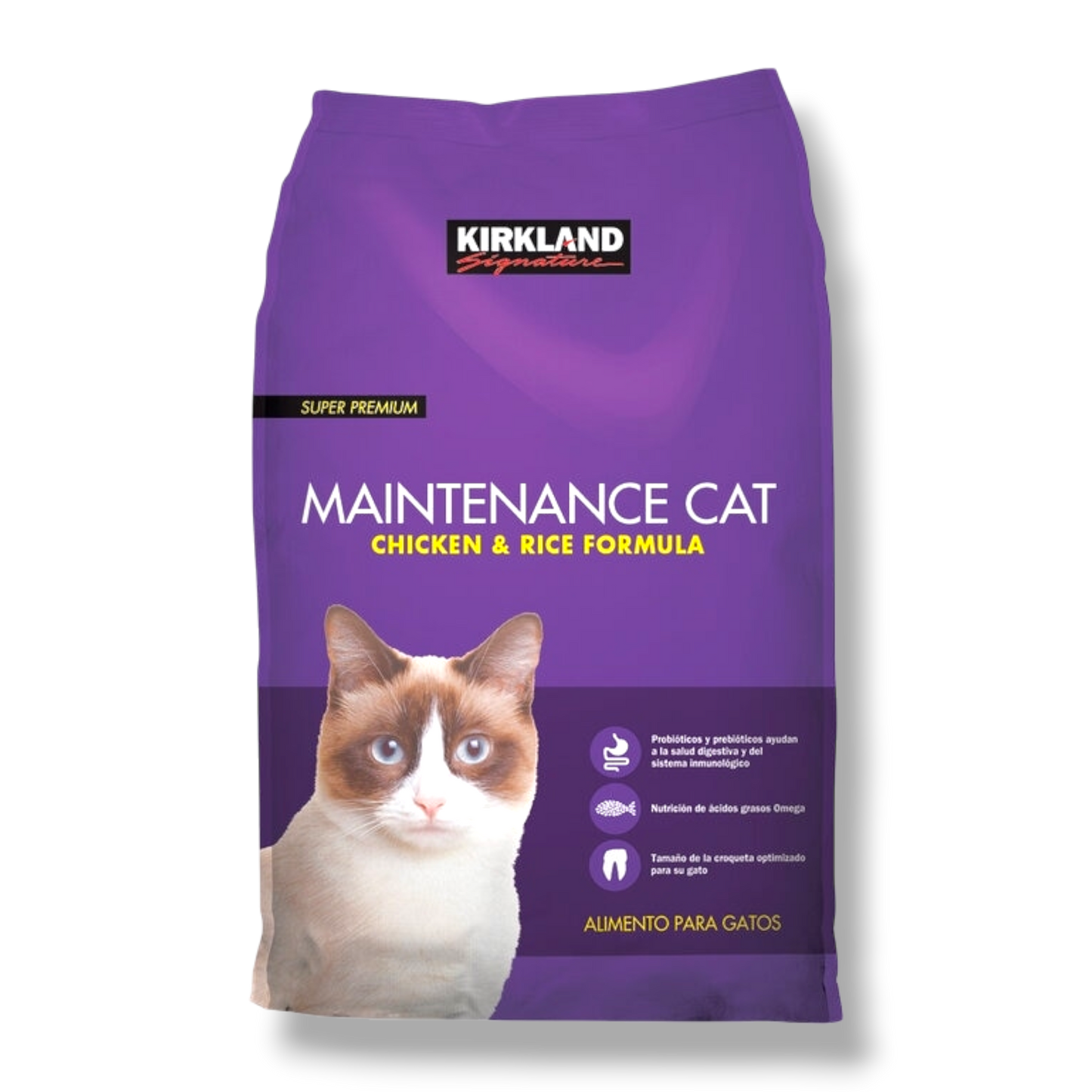 Alimento para gato Kirkland Signature Pollo y Arroz 11.3 kg